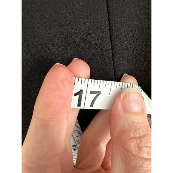 Calvin Klein Dress Womens 2P Black Mini Party Office Classic Preppy Stretch Zip - Picture 10 of 10